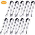 thumbnail image 1 of Juego de pinzas para azúcar de acero inoxidable, minipinzas para cubitos de hielo, 10 Uds., 1 of 5