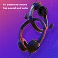 thumbnail image 4 of Auriculares con cable USB y micrófono con cancelación de ruido para computadora, 4 of 8