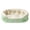 U, variant on CSStudio Round Plaid Pet Bed, All Season Soft Cushioned Cat Dog Bed, Anti- Washable Raised Rim Pet Sleeping Nest for Small Medium Cats & Dogs Indoor Use