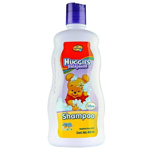 Shampoo Huggies cuidado relajante sueños de lavanda 400 ml
