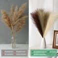 thumbnail image 4 of Uxcell 6 Pack Faux Pampas Grass 21.7 Inch for Home Decor/Wedding Dark Blue, 4 of 6