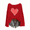 Pink ①, variant on qucoqpe Valentine's Day Womens Tops Fashion Heart Love Printed Crew Neck Pullover Shirts Long Sleeve Sweatshirts