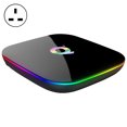 thumbnail image 2 of Gwong Electrónica Q Plus Set Top Box Multifuncional HD Compatible con HD Fácil de operar 4GB + 64GB WiFi 4K H6 Quad Core Smart TV Caja para Android 9.0, 2 of 6