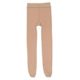 thumbnail image 4 of tamizeot Ice Figure Stocking Girls Suntan OverBoot Footed Skating Tights Overboots S, 4 of 6