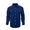 thumbnail image 5 of LONKITO Shirt Jackets for Men Corduroy Casual Button Down Shirts Jacket with Pockets Fall Clothes, 5 of 8