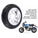 thumbnail image 4 of Neumático Delantero De Motocicleta, Resistente A Pinchazos, A Prueba De Abrasión, Neumático Delantero 90/65-8, Manejo Mejorado Para Scooter Eléctrico, 4 of 7