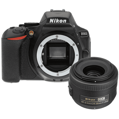 Nikon D5600 24.2MP Digital SLR Camera with AF-S DX NIKKOR 35mm f/1.8G