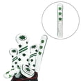 thumbnail image 5 of PU Leather Golf Alignment Rod Cover Case Holder, Golf Embroidery Pattern Headcover Holds at Least 2 Sticks for, 5 of 7