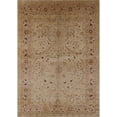 thumbnail image 1 of Ahgly Company Machine Washable Indoor Rectangle Industrial Modern Light Brown Area Rugs, 7' x 10', 1 of 7