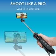 Bower Multi-Pod Max – 67 Extendable Tripod with Universal Phone Holder & Wireless Remote