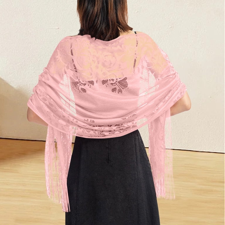 Pink Shawl for Formal Dress
