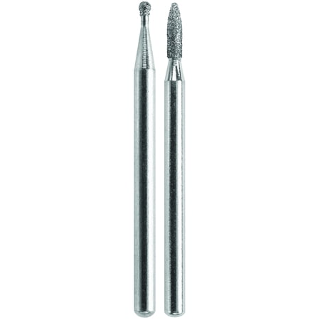 UPC: 0080596012342 | Dremel 7150 Diamond Wheel Point Set  2 Pack