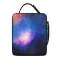 thumbnail image 5 of Space and Moon Theme Bento Bag – Starry Night Galaxy Insulated Lunch Box with Astronaut & Planet Print, Durable Waterproof Cooler for School, Office, or Hiking, 5 of 5