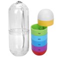 thumbnail image 3 of Pills Box,Mini Portable Weekly Pills Portable Pills Case Pills Organizer Unparalleled Experience, 3 of 14