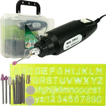 

Stalwart Mini 12V Electric Drill with Rotary Tool Set