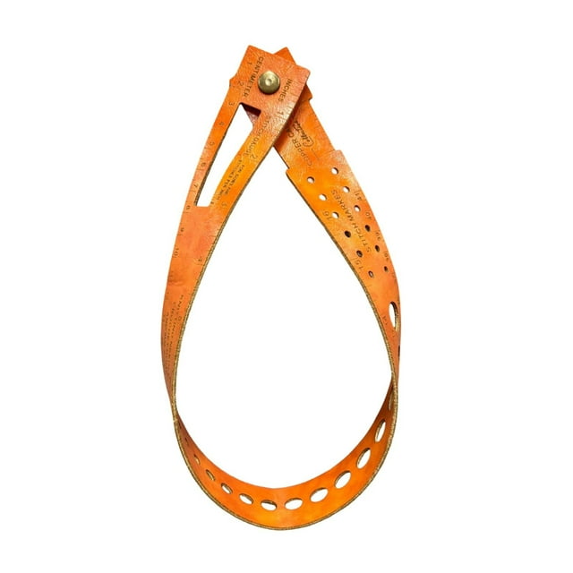 Measuring Tools Counter Wrist Wrap with Multifunction Leather Design for Precise Metric Inches and Durable PU Craftsmanship