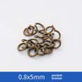 thumbnail image 1 of Accesorios de joyería, accesorios de anillo abierto, material de anillo de conexión, hardware circular de hierro, anillo pequeño, anillo abierto en C, 1 of 6