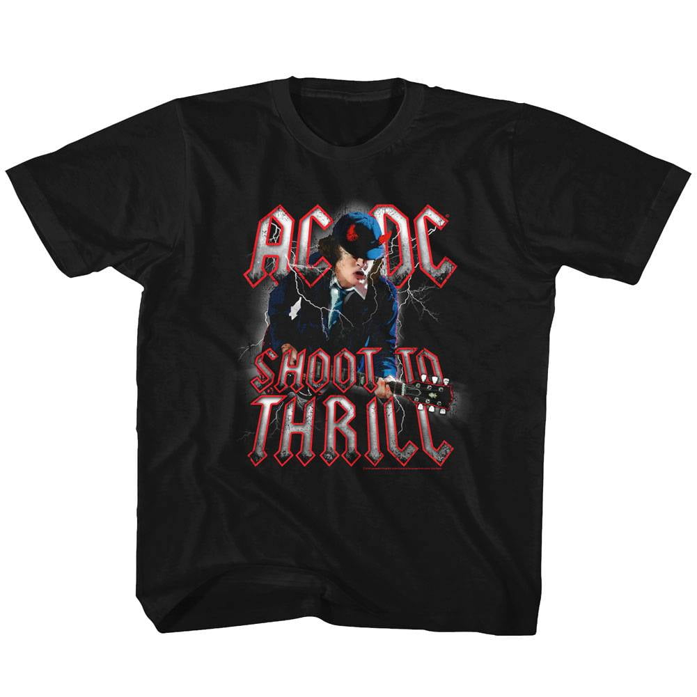 AC/DC Shoot To Thrill Black Toddler T-Shirt - Walmart.com