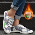 thumbnail image 1 of DPTALR Chaussures de Noël pour Femmes à Enfiler à Lacets Confort Confortables pour la Marche Espadrilles Chaussures à Enfiler, 1 of 9