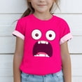 thumbnail image 4 of RXIRUCGD 2025 Vêtements d'Été pour Enfants Pull Décontracté à Manches Courtes Imprimé Col Rond, 4 of 7