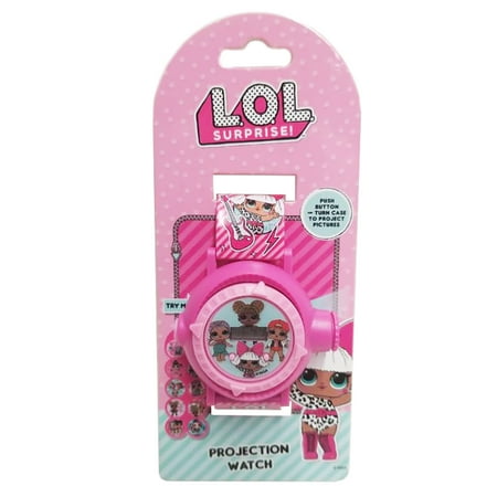 L.O.L Surprise! - LOL Surprise 2336899 Projection Digital Watch, Pink - Case of 72 - Walmart.com