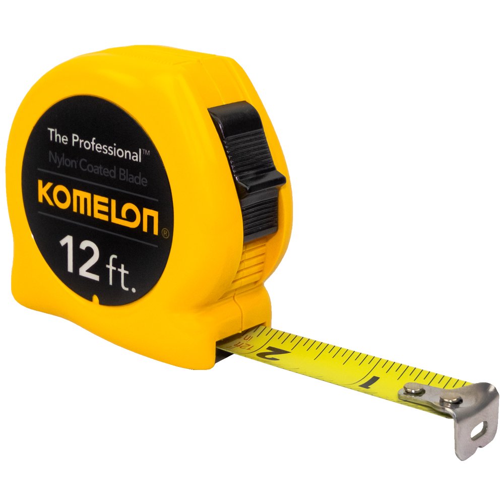 Komelon4912K 12' x 5/8in. Professional Series Tape Measure Walmart