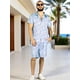thumbnail image 2 of Conjunto Hombre Verano Camisa y Short a Juego Alberca Playa y Calor, 2 of 5