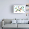 thumbnail image 3 of Carla Daly 'Illustrated Countries of Europe' Canvas Art, 3 of 3