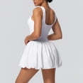 thumbnail image 4 of AEXTO Robe de Tennis avec Short Intégré et Soutien-Gorge Robe Athlétique pour Femmes Été Golf Active Robe d'Entraînement, 4 of 16