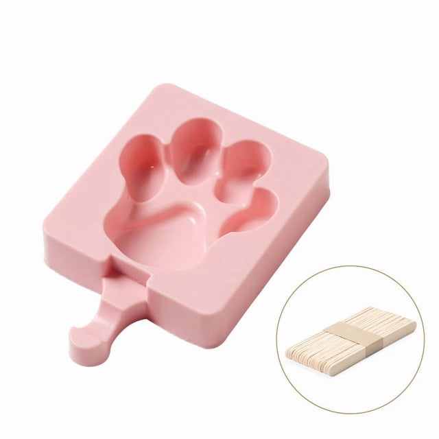 Molde de paletas de helado de silicona hecho a mano - Máquina for hacer helados DIY for golosinas caseras