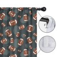 thumbnail image 4 of Kid Curtains,Football Dot Darkblue Pattern Kid Insulated Curtains Set Of 2,Bedroom Essentials,Toddler Room Decor 52"x84", 4 of 5