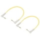 thumbnail image 5 of 2 Piezas Cable De Enchufe De 1/4 De Pulgada De 12 Pcs De 12 Pulgadas De Bajo, Cables De Instrumentos De Cobre Puro Para Pedal De Guitarra Con Fuerte Compatibilidad, 5 of 7
