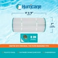 thumbnail image 4 of Hurricane Spa Filter Cartridge for Pleatco PA56L and Hayward SwimClearC2030, 4 of 7