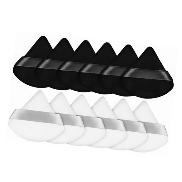 Soplo de maquillaje, 12 piezas Triángulos Soplos de polvo Soplo de polvo Suave Soplo de polvo Clase Características principales
