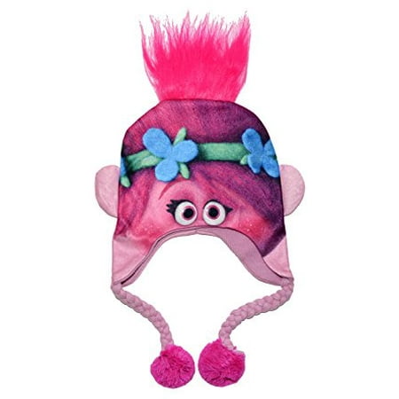 Trolls Pink Poppy Winter Hat