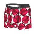 thumbnail image 5 of Goofa Tulips Flowers Printed Men's Boxer Briefs Underwear, Moisture-Wicking Underwear, Trunk,Soft and Breathable Cotton Underwear-X-Large, 5 of 9