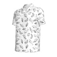 thumbnail image 2 of Balery Sea Turtle Printed Men’s Short Sleeve Polo Shirt, Midweight Men's Shirt,Golf Polo shirts -XX-Large, 2 of 9