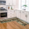 thumbnail image 5 of Season Everything with Love Green Retro Rustic Wood Texture Kitchen Mats Set of 2, Home Spring Summer Decor Kitchen Rugs for Floor - 17x29 and 17x47 Inch, 5 of 6