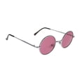 thumbnail image 3 of John Lennon Style Metal Frame Hipster Round Sunglasses, 3 of 26
