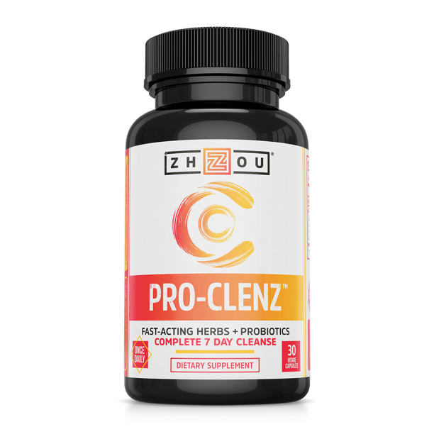 FastActing Herbs and Probiotic, 7 Day Cleanse and Detox, 30 Ct, Pro