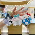 thumbnail image 3 of Cute Sanrio Kuromi My Melody Plush Doll Cinnamoroll Student Wallet Keychain Doll Pendant, 3 of 17