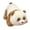 Brown_35cm, variant on Soft Touches Panda Bear Plushie Cushions Plush Toy Stylish Offices Decoration