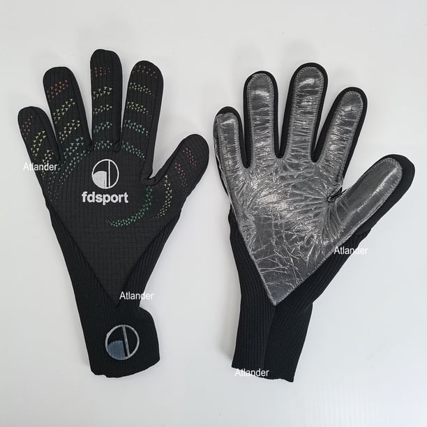 Guantes de fútbol profesionales para adultos, protección de látex gruesa, antideslizantes, portero de fútbol Fivean unisex