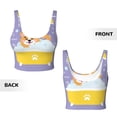 thumbnail image 5 of Lsque Corgi Washing in Bathtub Printed Women'S Sports Bra, Compression, Moisture Wicking, High-Impact Sports Bra For Women,Supportive sports bra-XX-Large, 5 of 9