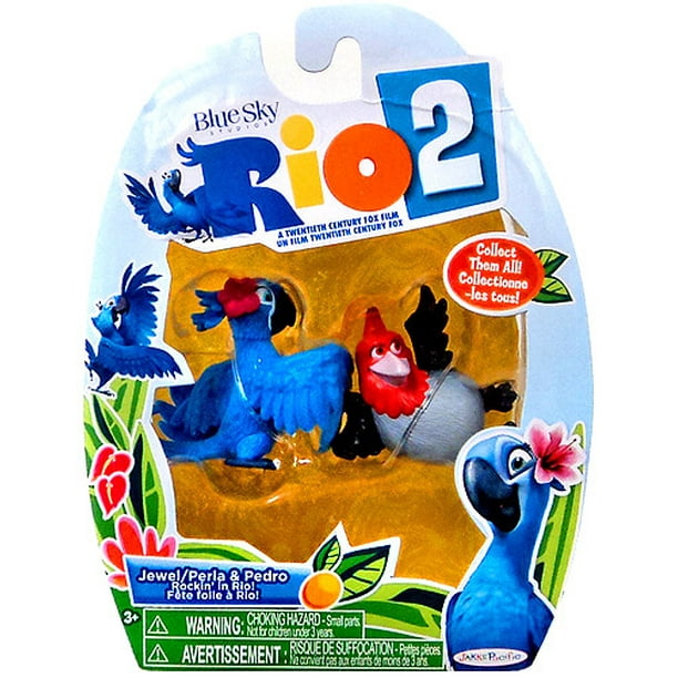Rio 2 Jewel Pedro Mini Figure 2 Pack Walmart Com
