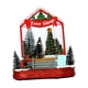 thumbnail image 2 of Artesanías de casas de pueblo navideñas iluminadas con LED para estanterías, decoración navideña del hogar Árbol, 2 of 7