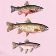 thumbnail image 2 of CafePress - Stacked Trout Body Suit - Long Sleeve Cotton Baby Bodysuit, 2 of 4