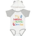 thumbnail image 3 of Inktastic My Nonna and Nonno Love Me Grandchild Boys or Girls Baby Bodysuit, 3 of 5