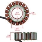 Replacement Stator for Honda Shadow Spirit 1100 VT1100C 1997-2002 2003 2004 2005 2006 2007
