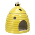 thumbnail image 4 of Yellow Whimsical Bumblebee Beehive Ceramic Essential Oil Warmer Candle Holder, 4 of 10